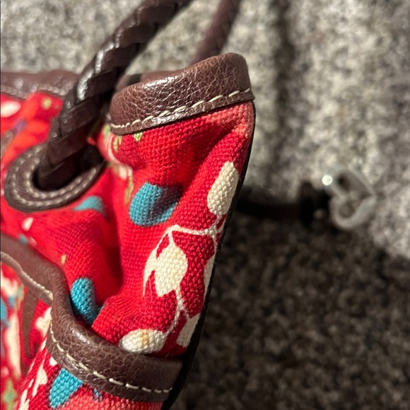 Brighton Floral Print Canvas Purse Brighton Bag - Picture 9 of 15